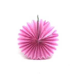 ABANICO 20CM ROSADO