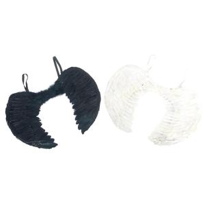 ALAS DE ANGEL ADULTO-NEGRA