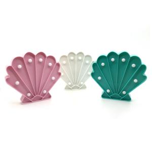 ALMEJA - VELADORA 18 X 18 CM - VERDE AGUA