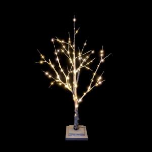ARBOL C/LED CALIDA 70CM 100L