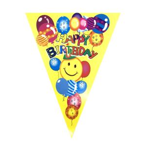 BANDERIN TRIANG. HAPPY BIRTHDAY