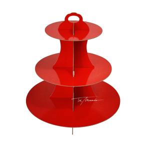 BASE PARA CUPCAKE - ROJO