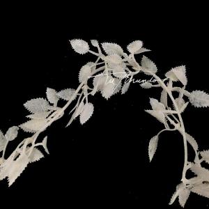 BOA DECO HOJAS BLANCA