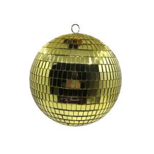 BOLA DE ESPEJOS 20CM DORADO