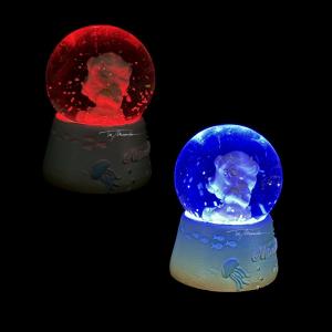 Bola de Nieve Led Sirenita