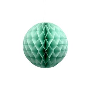 BOLA DE PAPEL 20 CM -VERDE AGUA