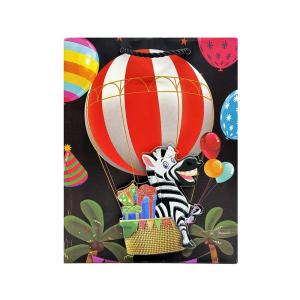 BOLSA 3D ANIMALES 18X26X10-CEBRA