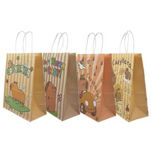 BOLSA CAPIBARA 18,5X9,5X25,5CM C/COCODRILO