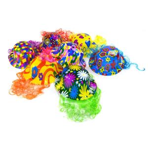 Bombín Estampado con Pelo