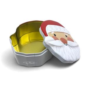 CAJA METALICA PAPA NOEL 15X 18X 16,7CM