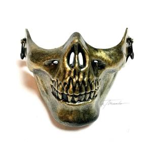 CARETA MANDIBULA-DORADA