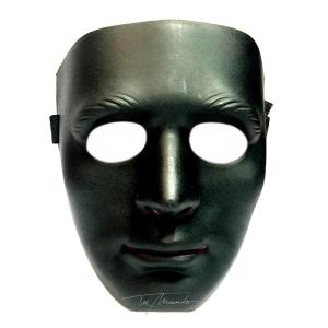 CARETA SIN EXPRESION-NEGRO