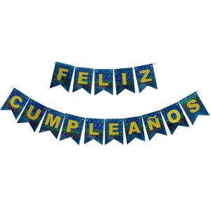 CARTEL F CUMP PSICODELICO AZUL