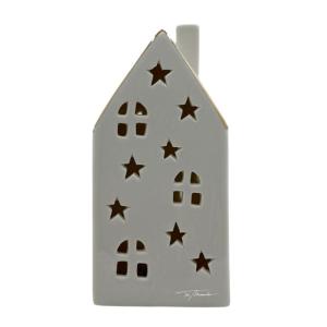 Casita Veladora Led Estrellitas