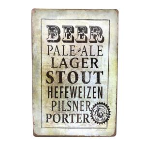 CHAPA "BEER PREMIUM" 20 X 30 CM