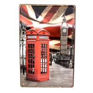 Chapa Retro con Relieve Vip Lounge