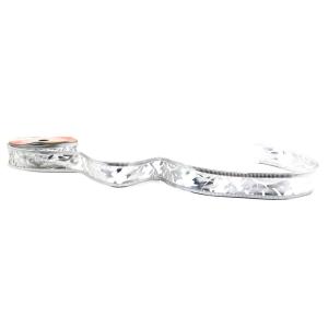 CINTA 2.5 CM 9.14 MTS- PLATA