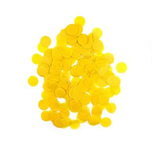 CONFETTI REDONDOS 30 GRS AMARILLO