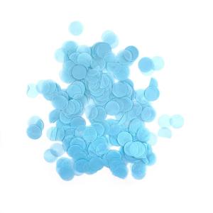 CONFETTI REDONDOS 30 GRS CELESTE PASTEL