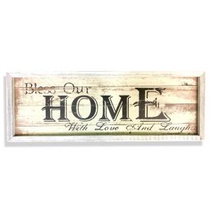 CUADRO VINTAGE HOME 20 X 60 CM