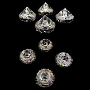 CUBO DE HIELO PIRAMIDE LED