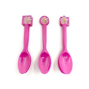 CUCHARA DESCARTABLE FUCSIA 15 CM 12U