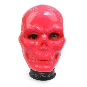 Careta Calavera Flúo