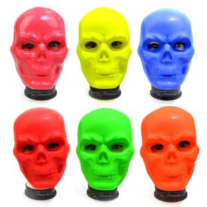 Careta Calavera Flúo