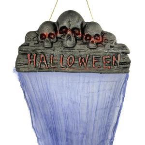 Cartel Cráneos Halloween