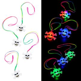 Collar Luminoso Calavera