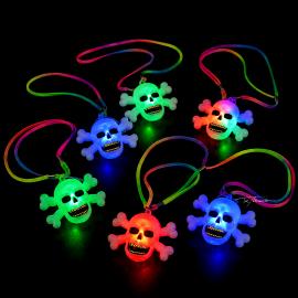Collar Luminoso Calavera