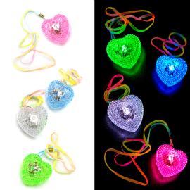 Collar Luminoso Corazon