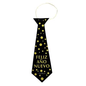 Corbata Carton Feliz Año Nuevo