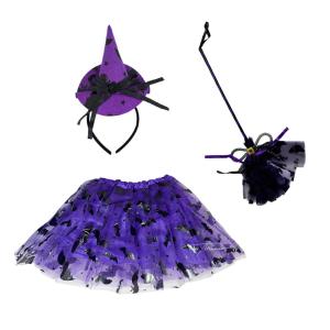 DISFRAZ BRUJITA VIOLETA 40CM
