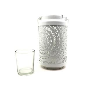 FANAL CALADO MANDALA BLANCO ALTO 17CM