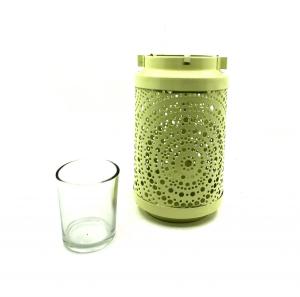 FANAL CALADO MANDALA VERDE MANZANA ALTO 17CM