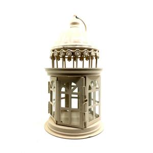 FAROL BLANCO 13 X 13 X 23 CM