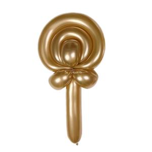 GLOBO 260 MIL FIGURAS CHROME X 25 UN