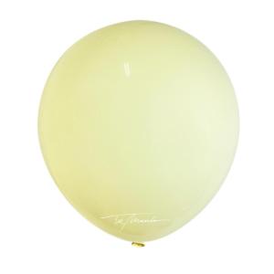 GLOBO   PASTEL X  5 UN AMARILLO