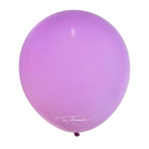 GLOBO   PASTEL X  5 UN ROSA VIOLACEO