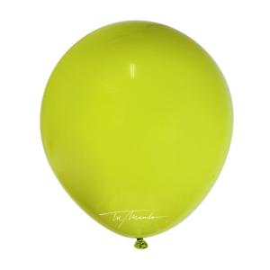 GLOBO   PASTEL X  5 UN VERDE LIMON