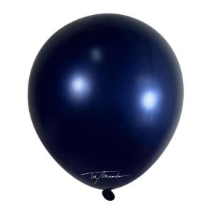 GLOBO  R18"  PERLADO X  5 UN AZUL NOCHE