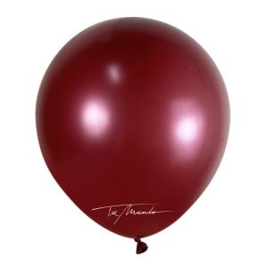 GLOBO  R18"  PERLADO X  5 UN BURGUNDY