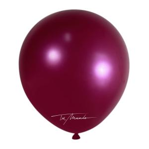 GLOBO  R18"  PERLADO X  5 UN FUCSIA