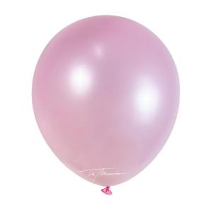 GLOBO  R18"  PERLADO X  5 UN ROSADO