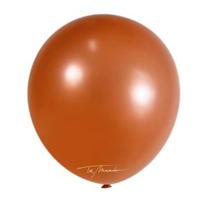 GLOBO  R18"  PERLADO X  5 UN ROSA ORO