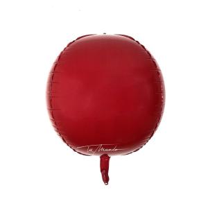 GLOBO  4D METALIZADO 22" 56 CM-BORDO