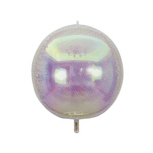 Globo 4D Tornasolado Cristal