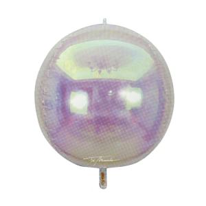 Globo 4D Tornasolado Cristal