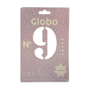 GLOBO BLANCO 81CM NUMERO 9